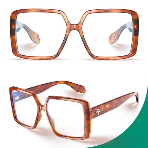 VISOONE Oversized Progressive Multifocal Anti-Fog Reading Glasses with Blue Light Blocking Fashion Readers Women Harvard - Image 5