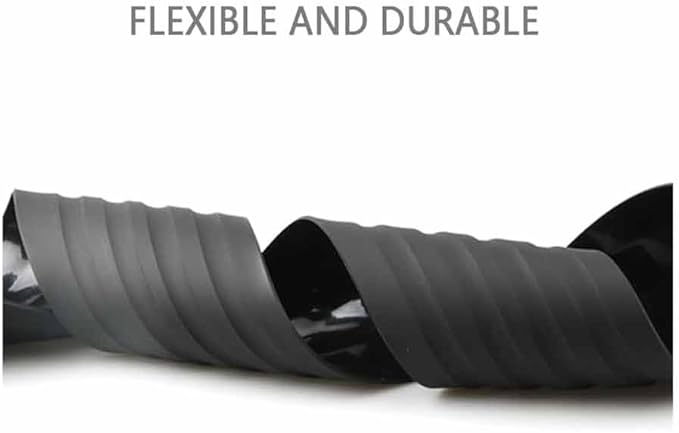 Car Rear Bumper Protector Guard for BMW X8 G09 2022-2024, Rubber Anti-Scratch Trunk Door Entry Sill Guard Strip Heavy Duty Protection Car Accessories,Black-90cm*7cm Black 90cm*7cm - Image 5