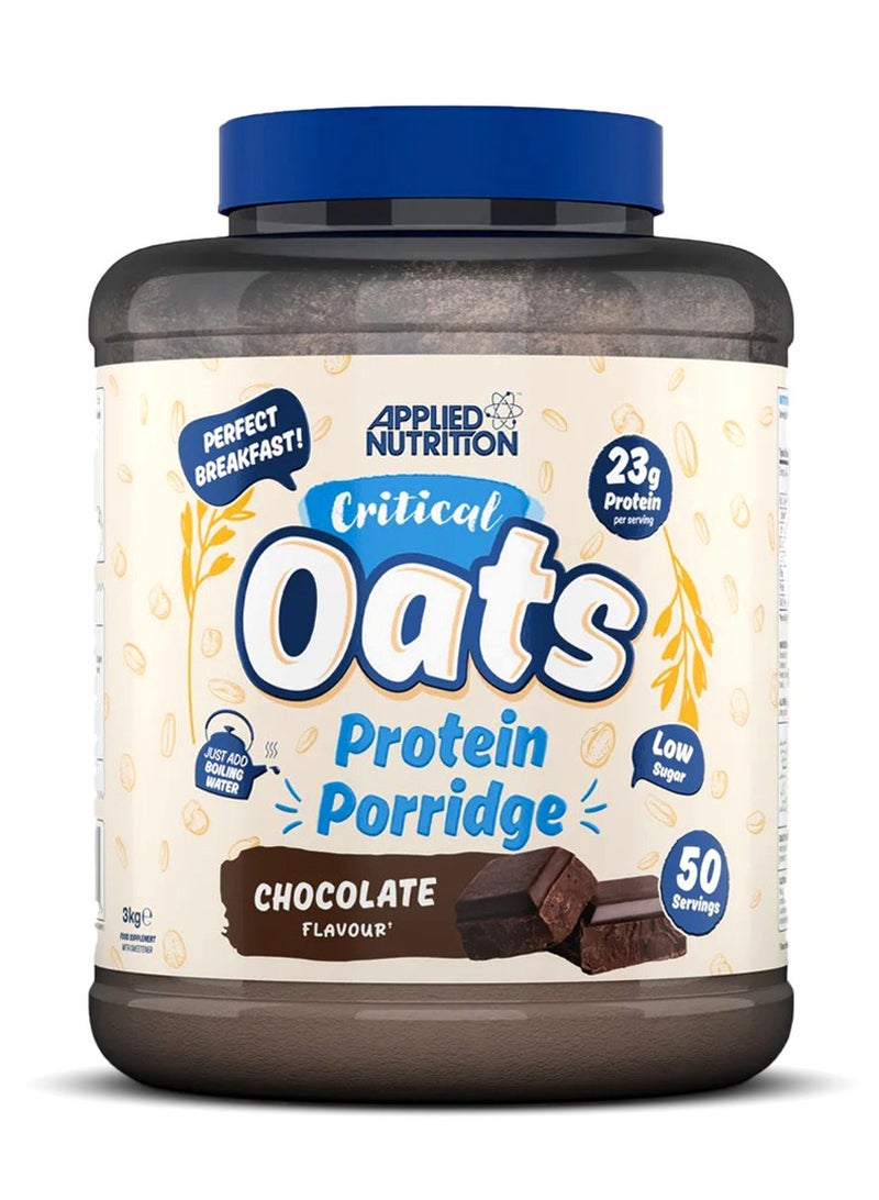 Applied Nutrition Critical Oats - Chocolate - (3 Kg) - Image 1