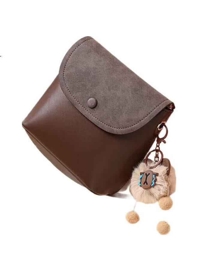 Viney Cowhide Crossbody Bag For Women, Stylish And Chic Single Shoulder Bag, Birthday Gift With High-End Feel, Perfect For Girlfriend Or Wife - Image 3