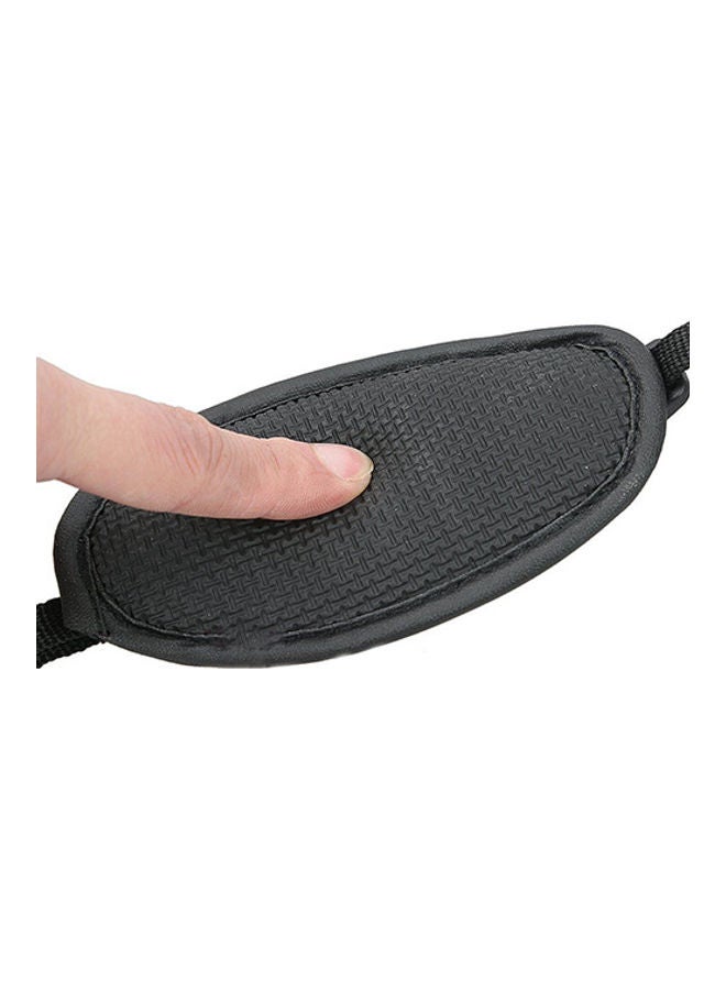 NIBEMINENT Soft Faux Leather Hand Grip Wrist Strap Black  - Image 2