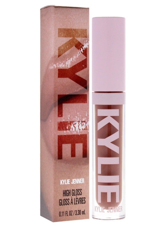 Kylie Cosmetics كايلي كوزمتيكس هاي غلوس - 703 دولشي ك للنساء - 0.11 أونصة من لوس لشفاه - Image 3