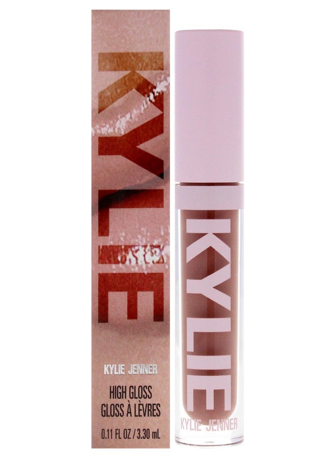Kylie Cosmetics كايلي كوزمتيكس هاي غلوس - 703 دولشي ك للنساء - 0.11 أونصة من لوس لشفاه - Image 1
