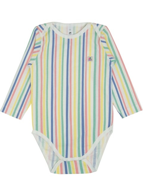 Stripe Printed Long Sleeve Bodysuit