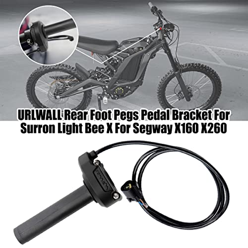 URLWALL Electronic Throttle Grips Handlebar for Sur Ron Light Bee X/S Segway X160 X260, High-Precision Original SurronThrottle Grip with Cable, Motorbike Accelerator Handle for Sur-Ron OEM Parts - Image 2