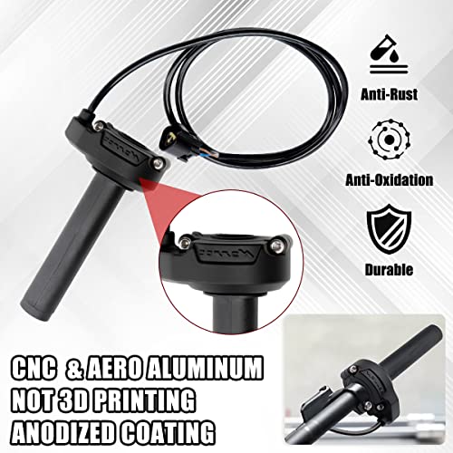 URLWALL Electronic Throttle Grips Handlebar for Sur Ron Light Bee X/S Segway X160 X260, High-Precision Original SurronThrottle Grip with Cable, Motorbike Accelerator Handle for Sur-Ron OEM Parts - Image 5