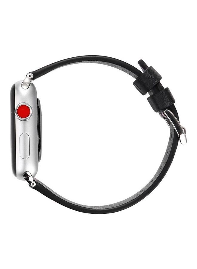 NIBEMINENT Love Series Leather Replacement Watchbands For Apple Watch 7/6/5/4/3/2/1/SE 41/40/38 Multicolour - Image 4