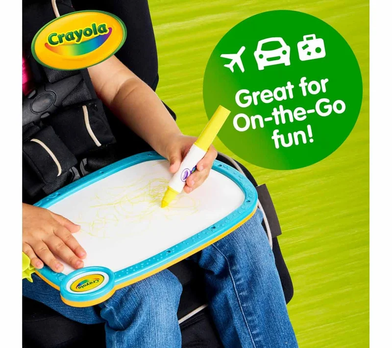كرايولا Crayola 2-in-1 Doodle Board, Toddler Drawing Board, Kids Drawing Tablet, Travel Activity, Toddler Toy, Gift for Toddler, 3+