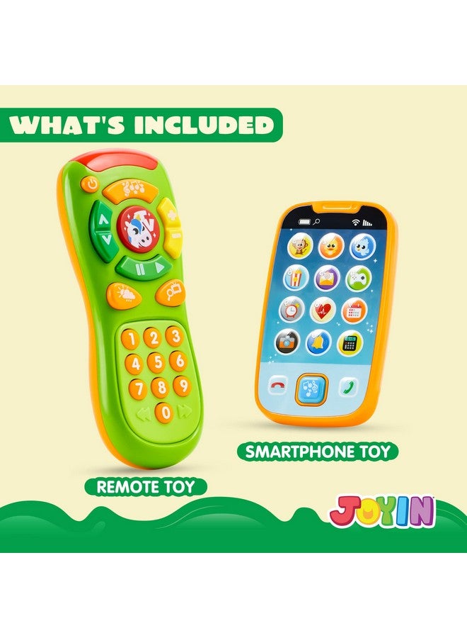 JOYIN Baby Toy Phone, Remote and Smartphone with Music, Fun Learning Musical Toys for Babies, Kids, Boys or Girls, Holiday Stocking Stuffers, Birthday Gifts, Easter Basket Stuffers - Image 3