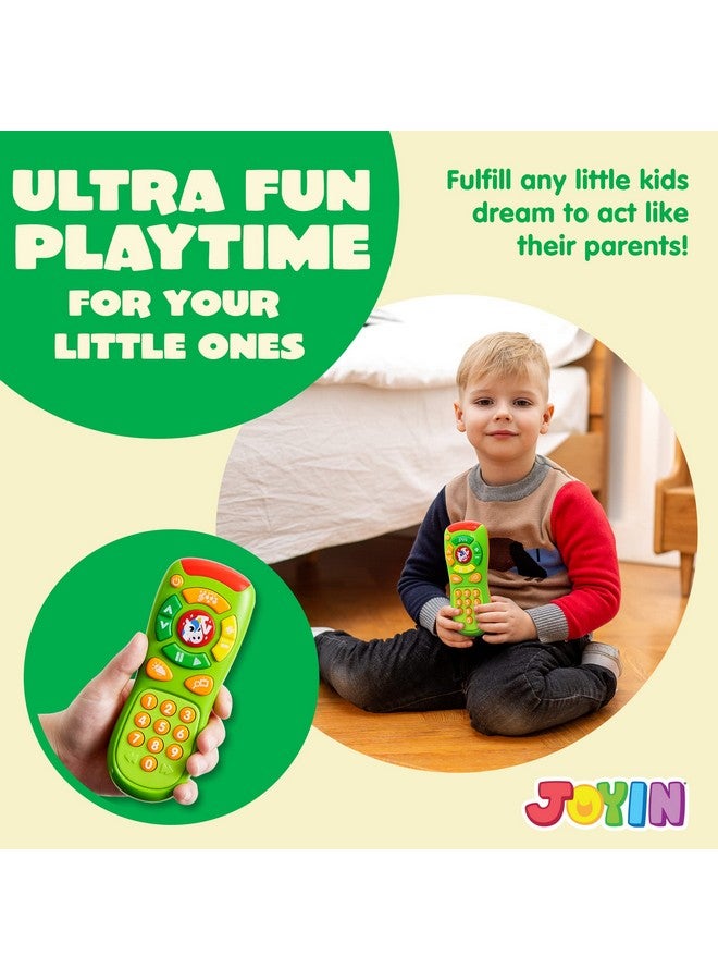 JOYIN Baby Toy Phone, Remote and Smartphone with Music, Fun Learning Musical Toys for Babies, Kids, Boys or Girls, Holiday Stocking Stuffers, Birthday Gifts, Easter Basket Stuffers - Image 2