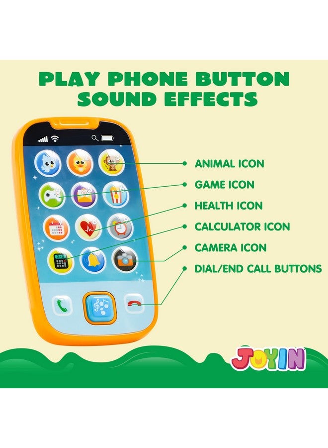 JOYIN Baby Toy Phone, Remote and Smartphone with Music, Fun Learning Musical Toys for Babies, Kids, Boys or Girls, Holiday Stocking Stuffers, Birthday Gifts, Easter Basket Stuffers - Image 4