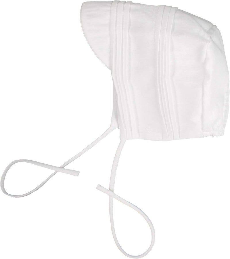 Petit Ami Baby Boys' Pique Christening Knicker, White - Image 5