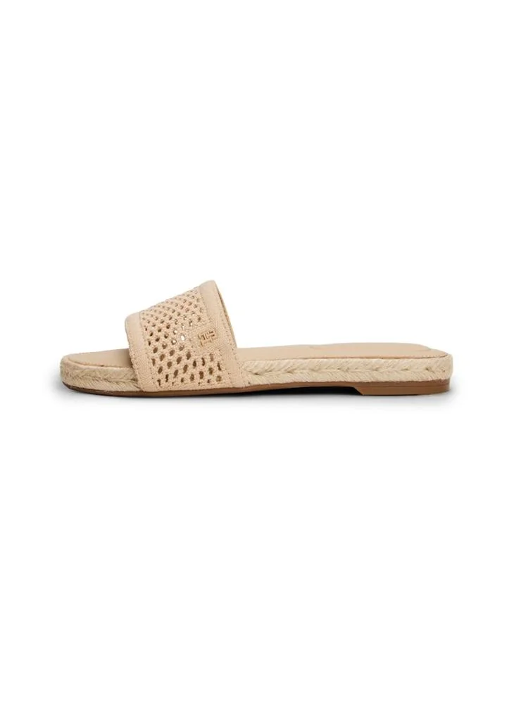 TOMMY HILFIGER Knit Mesh Flat Sandal Espadrille Sandals