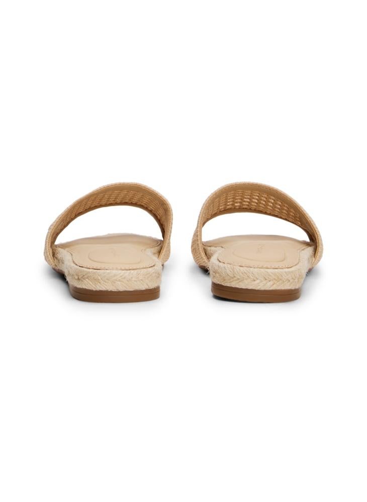 تومي هيلفيغر صندل إسفادريل شبكي محبوك مسطح - Image 3