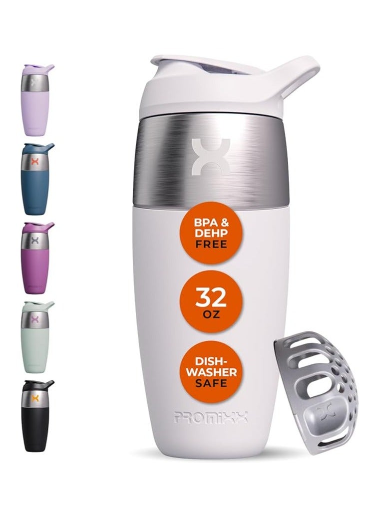 Promixx Pursuit Shaker Bottle - Stainless Steel - 950ml - Image 1