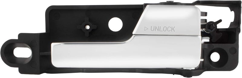 BOXI Interior Rear Right Passenger-Side Chrome Door Handle for Ford Fusion, Lincoln MKZ, Zephyr, and Mercury Milan - Image 1