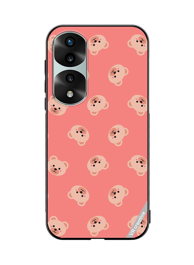 VR CREATIVE Protective Case Cover For Honor 70 Pro Cute Flat Bears Design Multicolour - Image 1