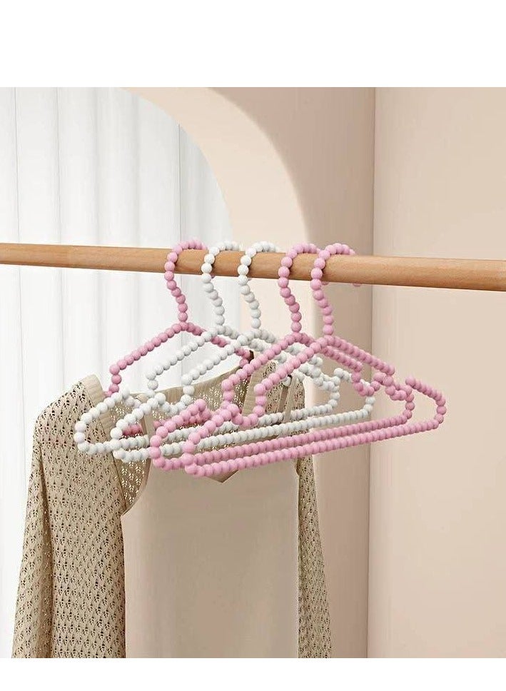 zoba Bubbles Plastic Clothes Hangers, Set of 3, Multicolor - Image 1