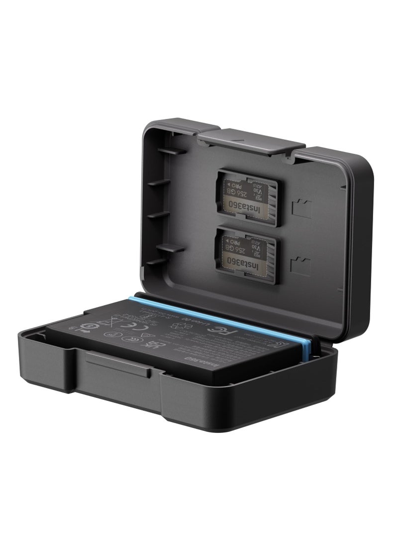 Insta360 X5 Battery | 2400mAh Large-capacity battery for X5 Action Camera, 135 mins Recording at 5.7K30fps, Quick Charging (80% in 20mins), Comes with Battery Storage Case - Image 2