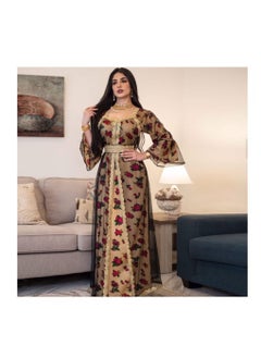 نوثينج فستان نسائي طويلة الأكمام ، متعدد اللوان - مقاس L  - Image 1