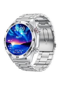 RollsTimi  Smart Watch for Men 1.52" HD Sports Fitness Tracker Men's Smartwatch with LED Flashlight, IP67 Waterproof Smartwatch with Heart Rate Sleep Monitor for iOS Android,Silver  - Image 1