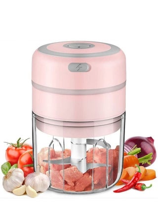 Electric Mini Chopper Food Slicer and 250ml Blender to Meat/Vegetables/Chopped Fruit/Onion/Garlic, Wireless Portable Food Processor, Mini Chopping Food Processing - pzsku/ZA90C81E12A8E7989856BZ/45/_/1681789434/b054b858-59ce-4fa5-b041-17f573c5814e