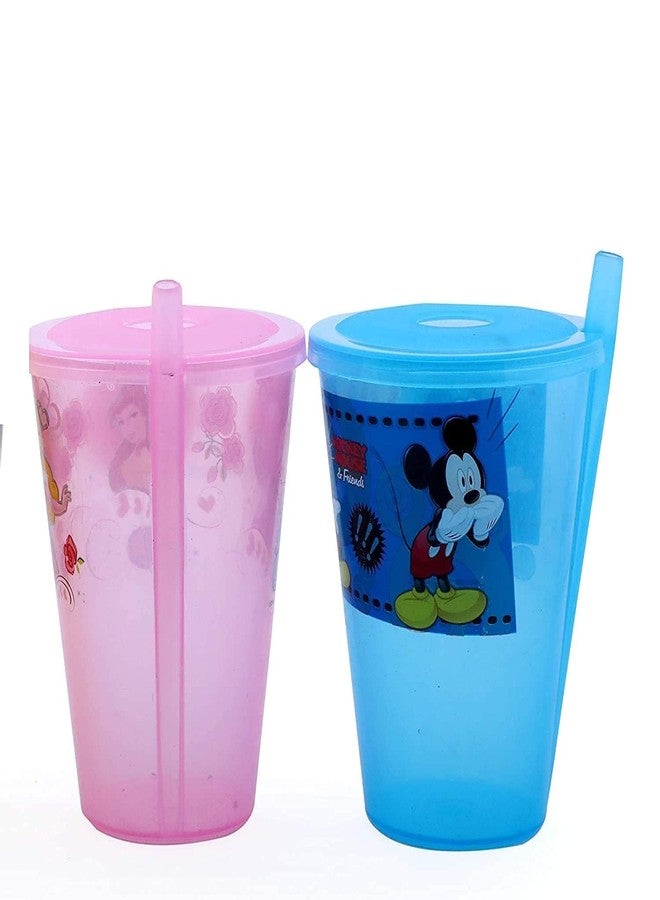 Meswarn® Straw Cup | Easy-Grip Soft Straw Sippy Cup 250ML| Baby Straw Sipper Glass with Lid Toddler Feeding Supplies| BPA Free Sipper Glass for Kids Easy to sip The Water, Juice & Milk (4) - Image 5