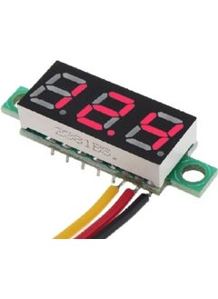 0.28 Inch Dc 0-100V Mini Digital Voltmeter 3 Wire Red
