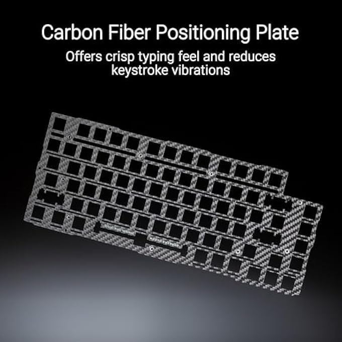 rayihni ROG AZOTH EXTREME WIRELESS MECHANICAL GAMING KEYBOARD – 75% TKL, ROG NX STORM CLICKY SWITCHES, PBT KEYCAPS, ALUMINUM CHASSIS, CARBON FIBER, GASKET MOUNT, COLOR OLED SCREEN, PC/MAC SUPPORT - BLACK - Image 3