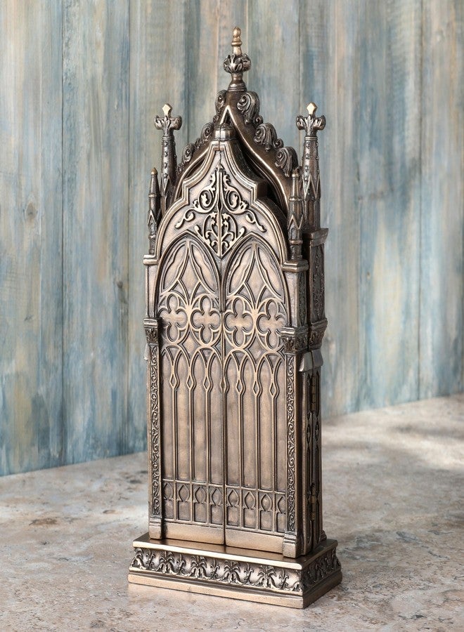 UNICORN STUDIO Nativity in Cathedral Triptych Statue Sculpture - Image 2