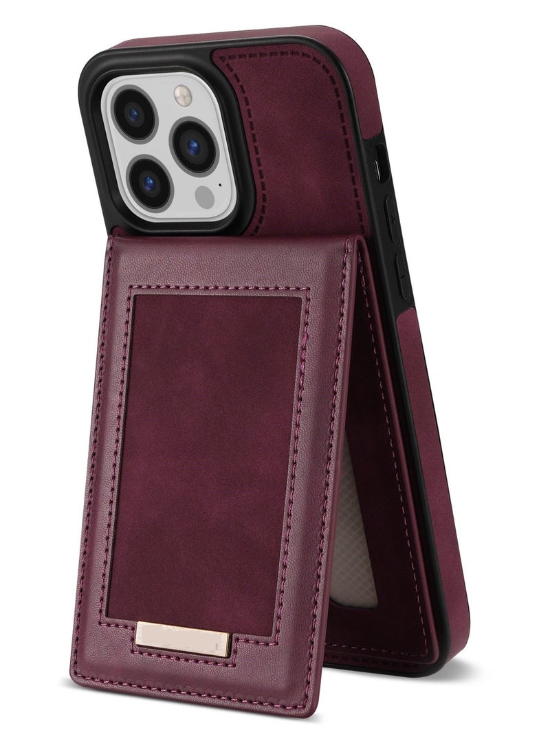 Suteni Back Cover Leather Case For iPhone - Image 2