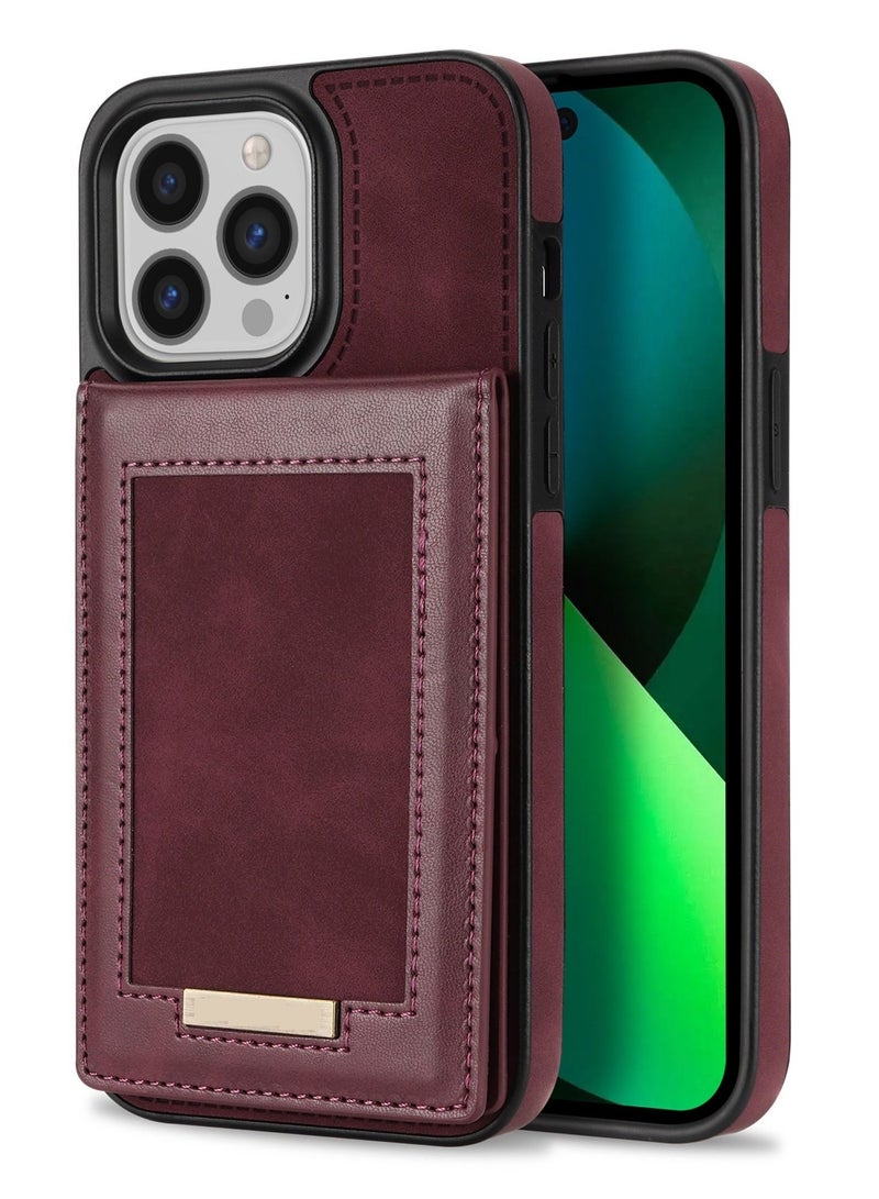 Suteni Back Cover Leather Case For iPhone - Image 1