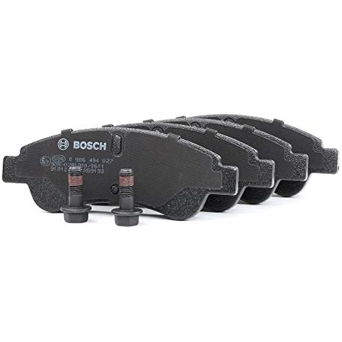 ريحني وسادات فرامل Bosch BP318 المحور الأمامي ECER90 معتمدة مجموعة واحدة من 4 وسادات - Image 1