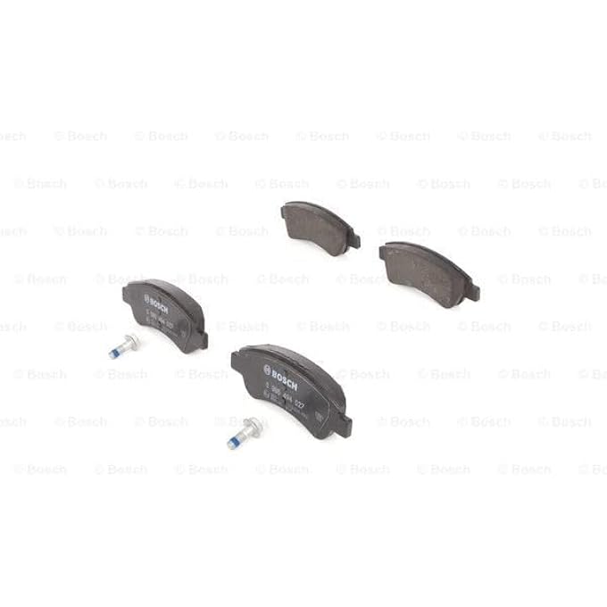 ريحني وسادات فرامل Bosch BP318 المحور الأمامي ECER90 معتمدة مجموعة واحدة من 4 وسادات - Image 5