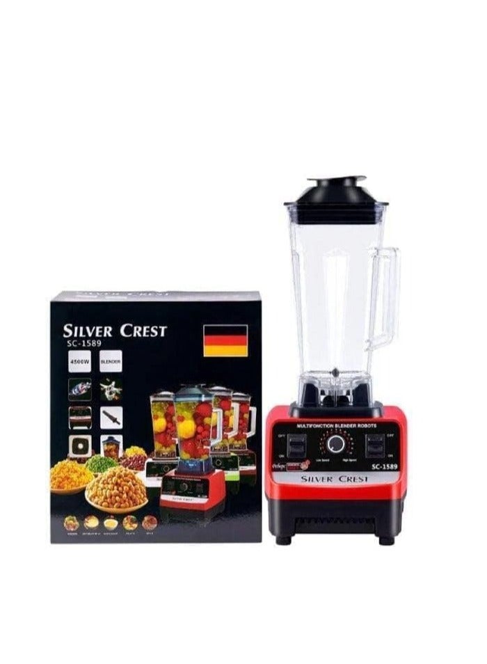 SILVER CREST Juicer Blender 2 in 1 High Speed  Stainless Steel Blades Perfect for Smoothies Frozen Desserts Hot Soups and Nut Grinding - Image 4