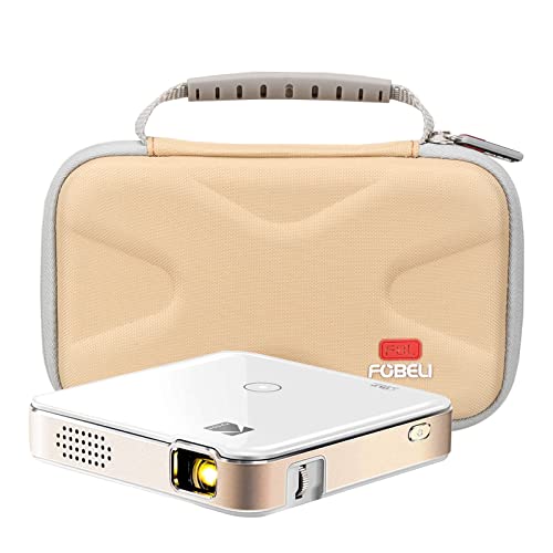 FBLFOBELI EVA Hard Storage Carrying Case for KODAK Luma 150 Ultra Mini Pocket Pico Projector (Khaki) - Image 3