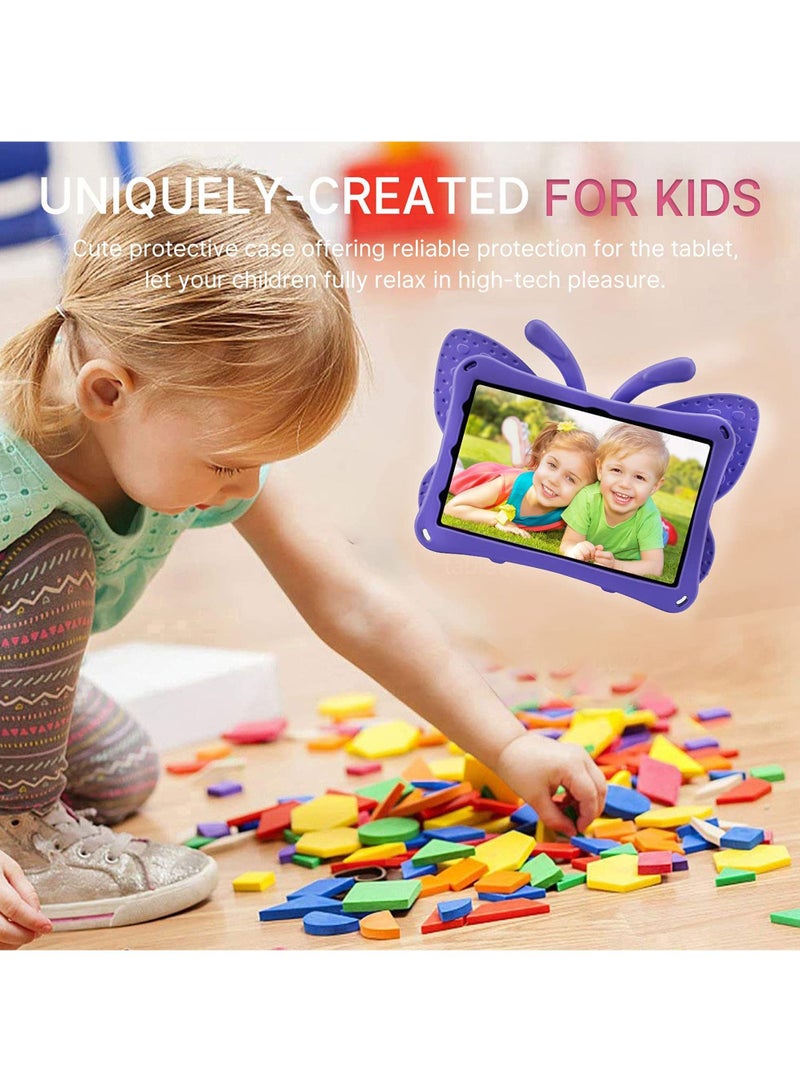 Rock Pow iPad Pro 11 Case Kids iPad 10.9 Air 4 Air 5 Butterfly Kids Case with Stand Light EVA Full Boby Drop Protective Rugged Shockproof Kid-Proof iPad Pro 11 iPad Air 4 5 Kid Case for Girl Kid Gift - Image 3