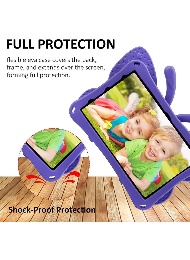 Rock Pow iPad Pro 11 Case Kids iPad 10.9 Air 4 Air 5 Butterfly Kids Case with Stand Light EVA Full Boby Drop Protective Rugged Shockproof Kid-Proof iPad Pro 11 iPad Air 4 5 Kid Case for Girl Kid Gift - Image 4