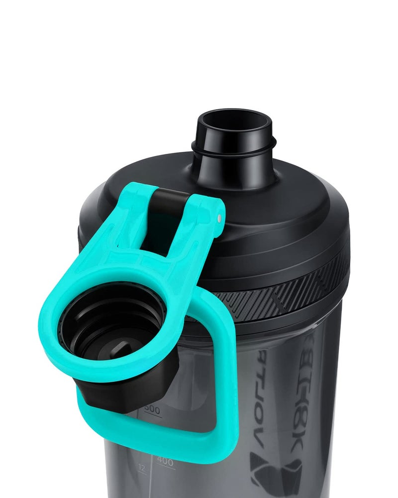 VOLTRX Shaker Bottle, Gallium USB C Rechargeable Electric Protein Mixer, Shaker Cups for Protein and Meal Replacement Shakes, BPA Free, Made with Tritan, 24oz - Image 3