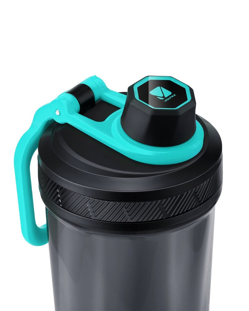 VOLTRX Shaker Bottle, Gallium USB C Rechargeable Electric Protein Mixer, Shaker Cups for Protein and Meal Replacement Shakes, BPA Free, Made with Tritan, 24oz - Image 2