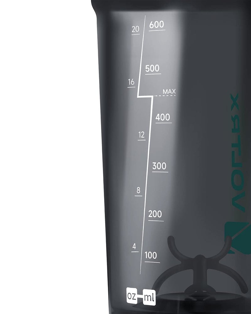 VOLTRX Shaker Bottle, Gallium USB C Rechargeable Electric Protein Mixer, Shaker Cups for Protein and Meal Replacement Shakes, BPA Free, Made with Tritan, 24oz - Image 4