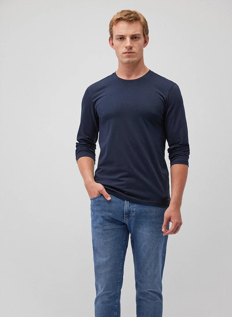 MAVI Crew Neck Tee Total eclipse