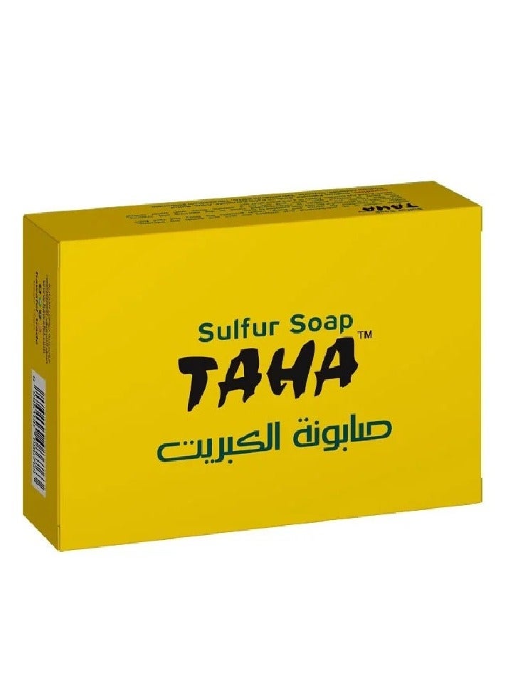TAHA 3 Pieces of Sulfur Soap 125g - Image 2