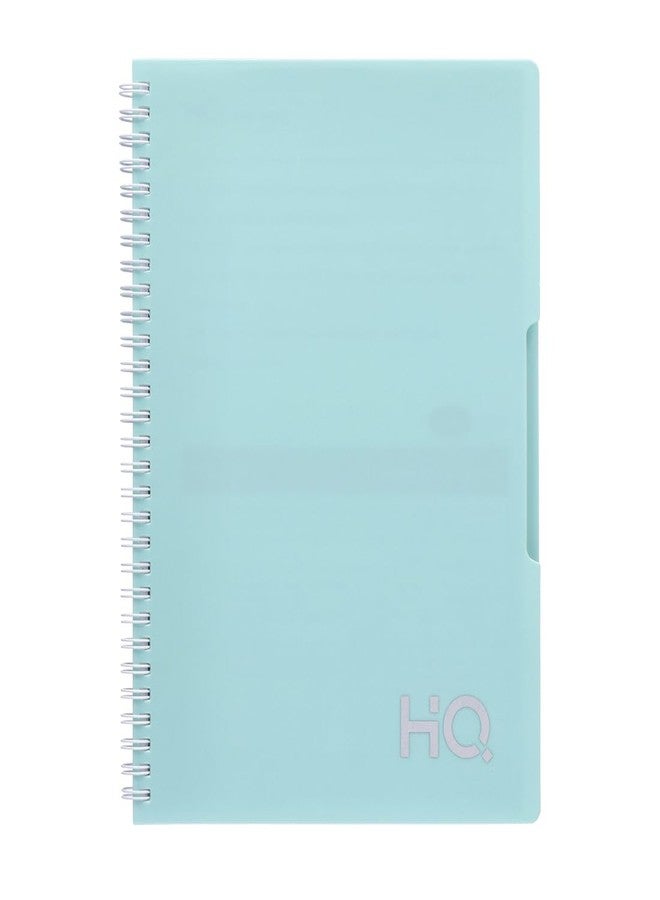 HQ Navneet HQ | Wiro Bound |Single Subject Book |17.6x25 cm |Single Line |160 Pages |Mint Green - Image 1