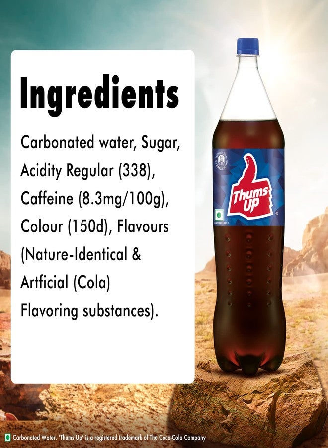 Thums Up Soft Cola Drink Pet Bottle, 2.25 L. - Image 4