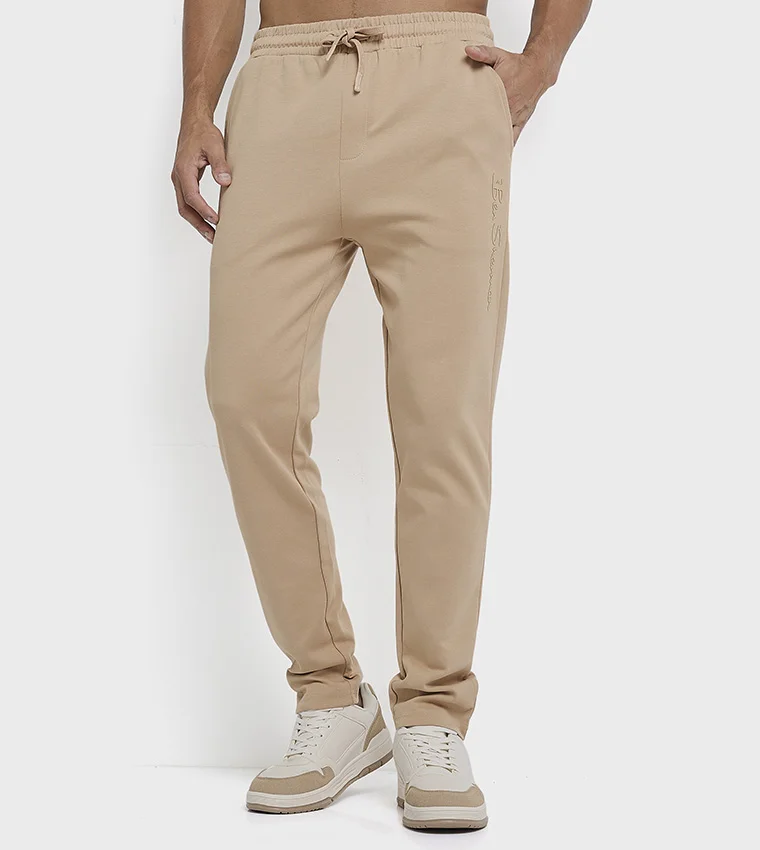 بين شيرمان Ben Sherman Men's  Solid Pants