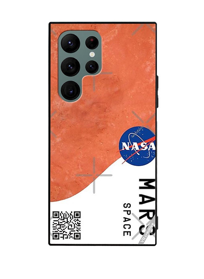 VR CREATIVE Protective Case Cover For Samsung Galaxy S22 Ultra 5G Mars Design Multicolour - Image 1