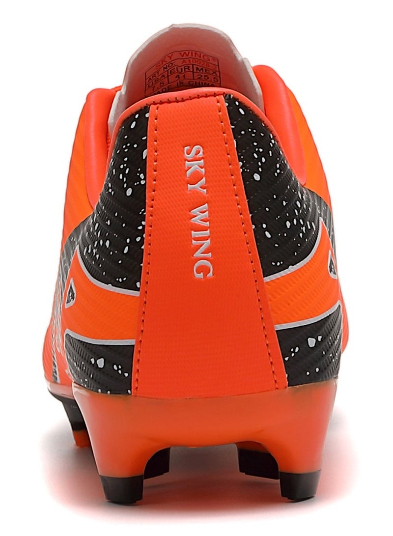 SKY WING Football Cleats Kid,Indoor Outdoor Low Top Soccer Shoes For Boy And Girl Lightweight Shock Resistant Training Boots Professional Turf Shoes Sport Athletic Ground Football Boots - Image 4