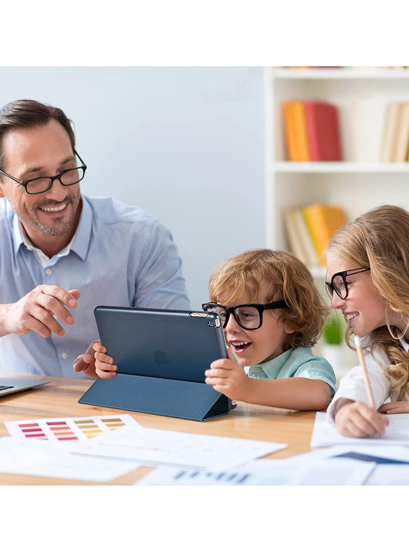 ELTRAZONE iPad 10.2 Case - Compatible with 9th Generation (2021), 8th Generation (2020), 7th Generation (2019) - Slim Stand Hard Back Shell Protective Smart Cover for 10.2 iPad - Navy Blue - Image 3