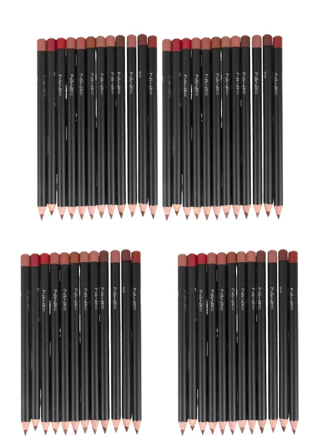 NWK 4 Sets Multicolour Lip Liner 12 Pieces - Image 1